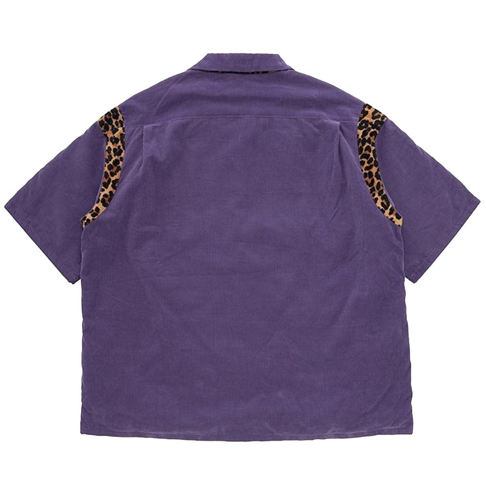 Wallis Down Shirt S/S 'Purple' - 2