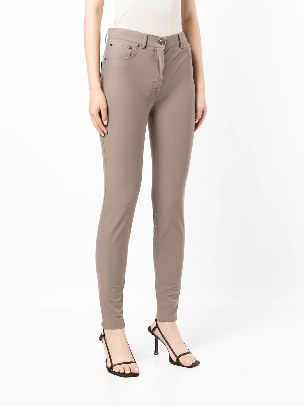 Glossy skinny jeans - 3