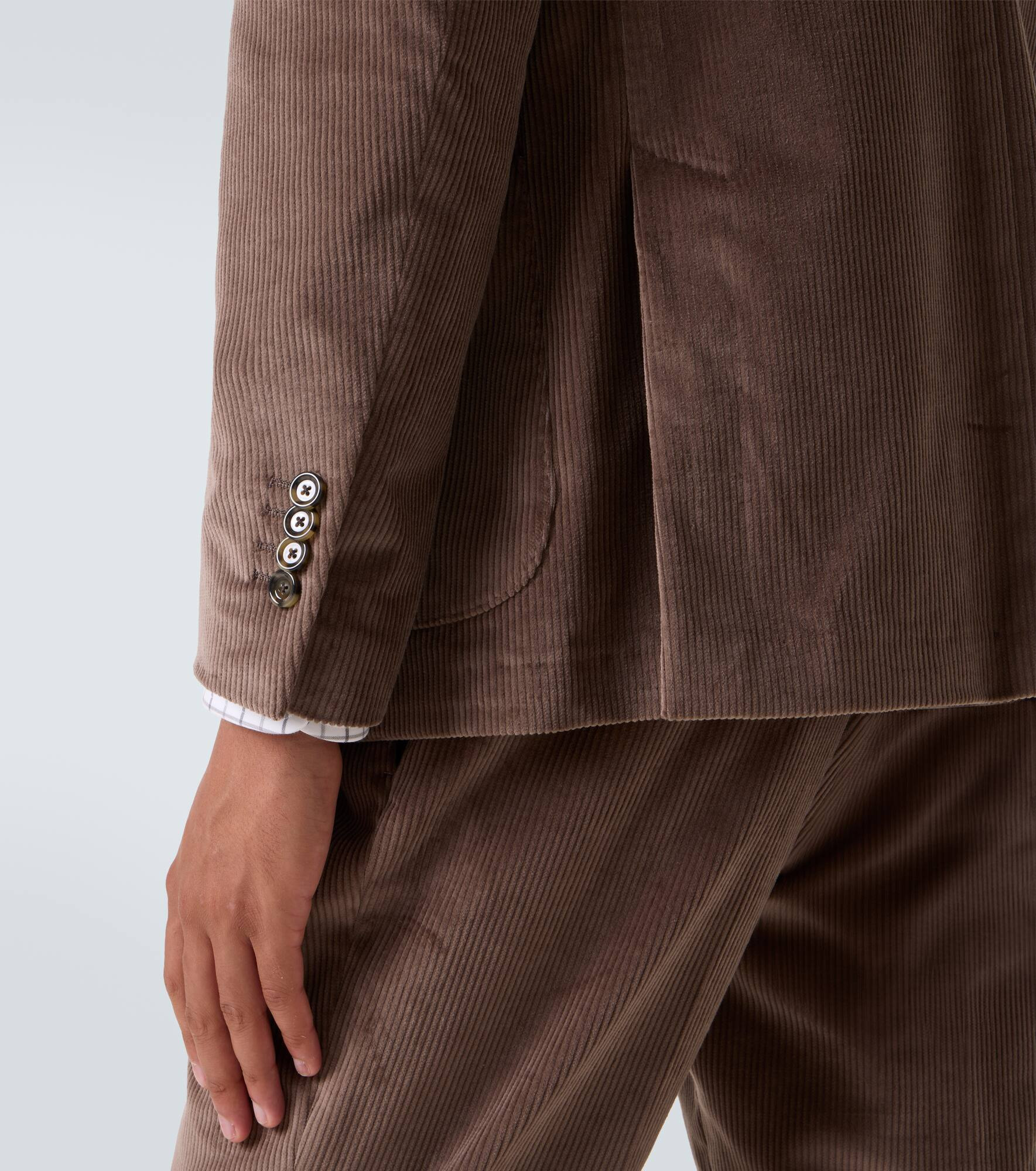 Cotton corduroy blazer - 6