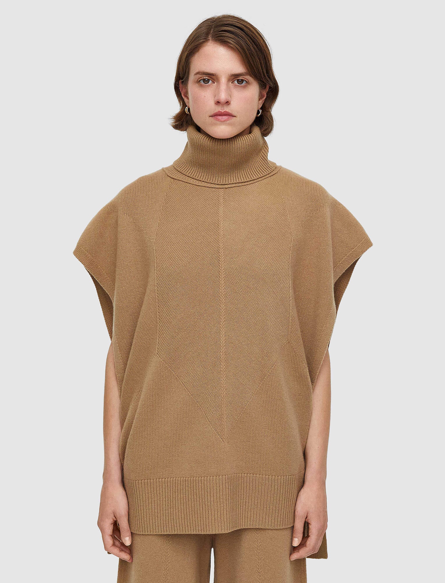 Soft Wool Poncho - 3