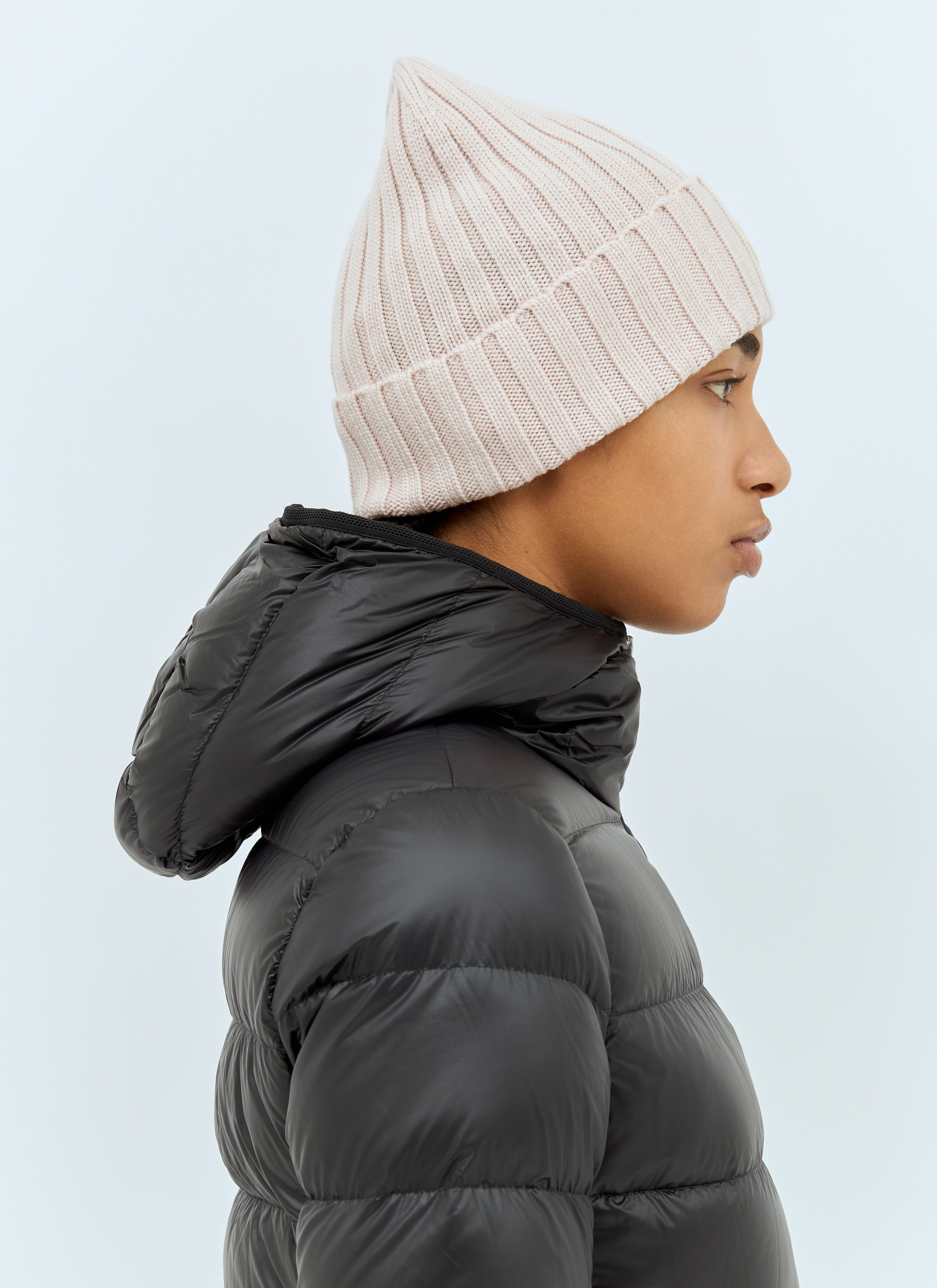 Logo Patch Beanie Hat - 3