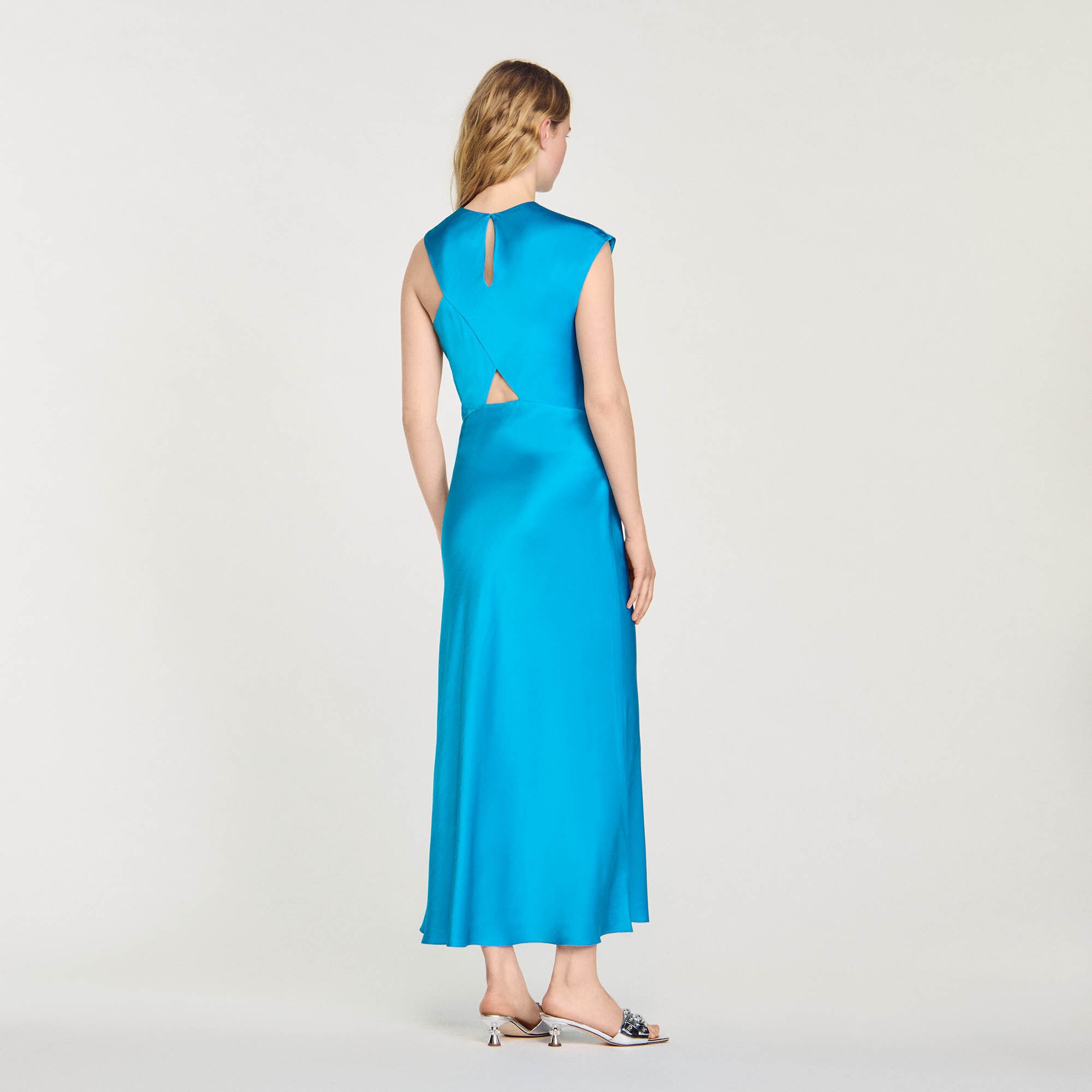 DRAPED MAXI DRESS - 6