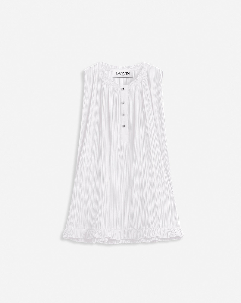 PLEATED SLEEVELESS TOP 1
