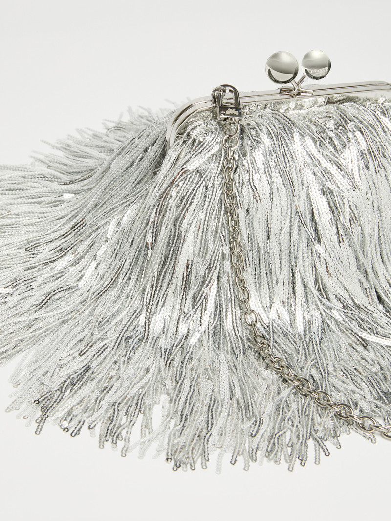 FLOU Small Pasticcino Bag with fringes and sequins 4