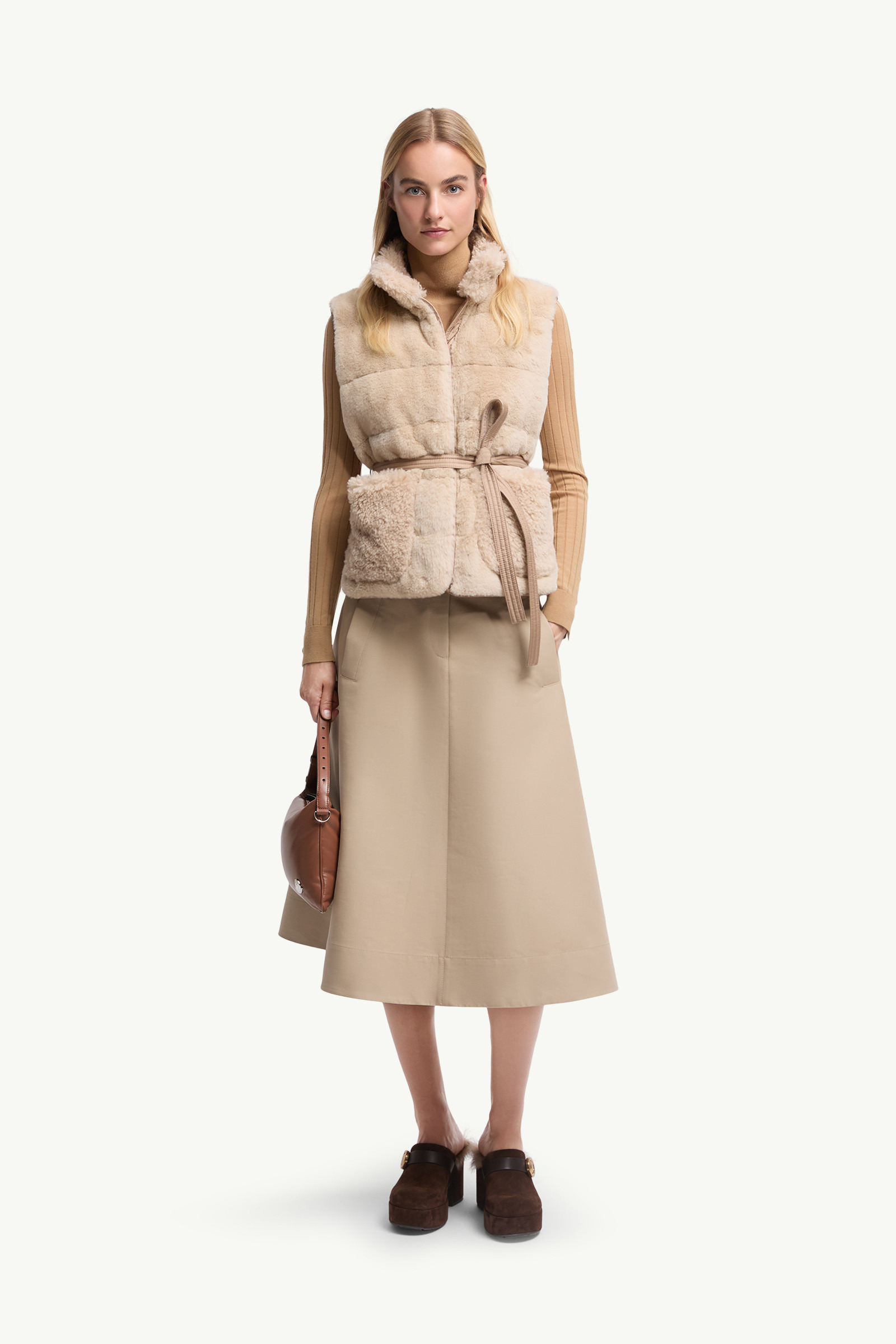 Joui Faux Fur & Teddy Down Vest - 2