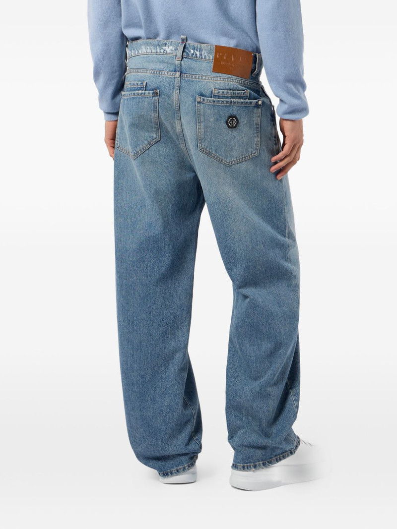 distressed-detail jeans 3