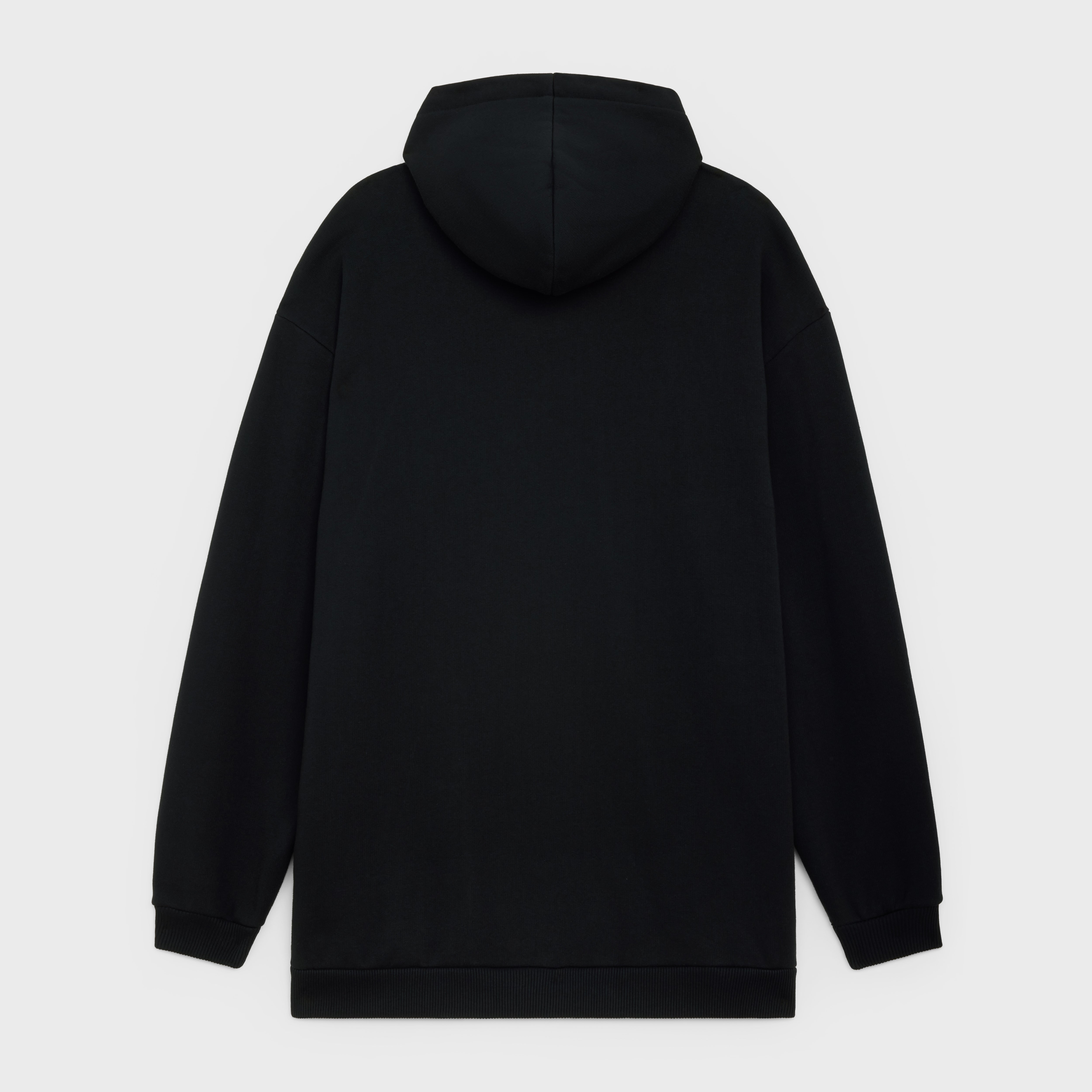 HOODIE IN COTTON FLEECE WITH ARTIST EMBROIDERY - 2