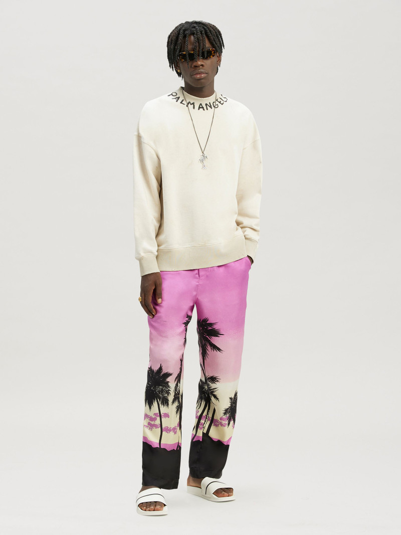 Palm Angels Seasonal Logo Vint Crew outlook
