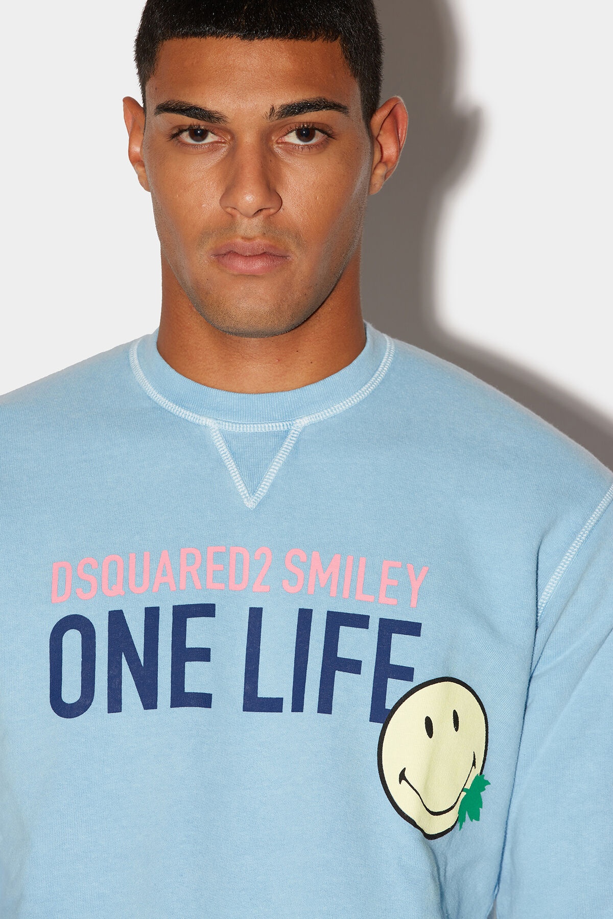 SMILEY ORGANIC COTTON COOL FIT SWEATSHIRT - 3