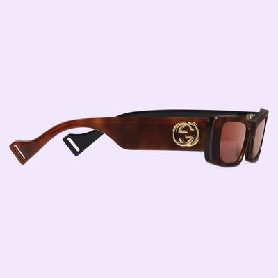 GUCCI Rectangular sunglasses outlook