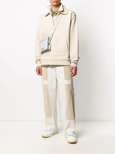 JACQUEMUS Bellu bi-material trousers outlook