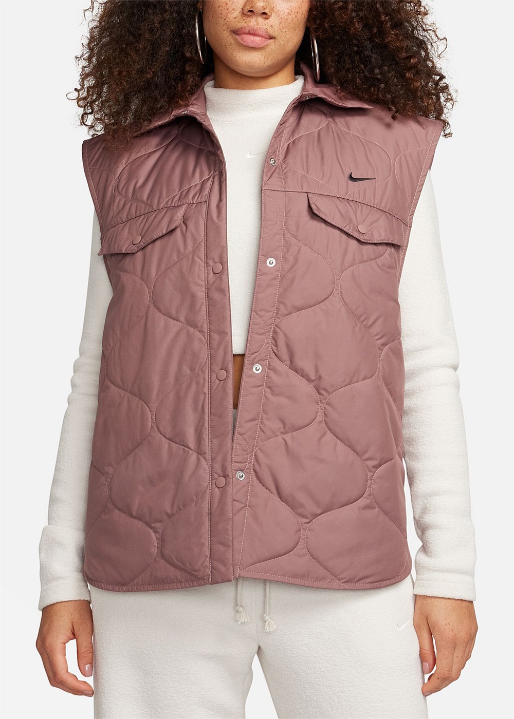 Nike Sportswear Essential Women's Vest Mauve - 1