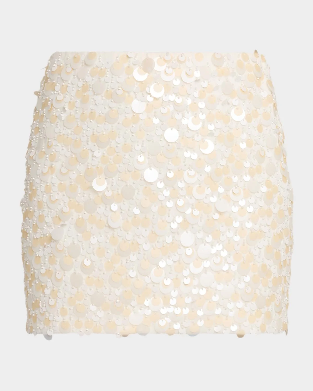 Adrienne Sequined Mini Skirt - 1