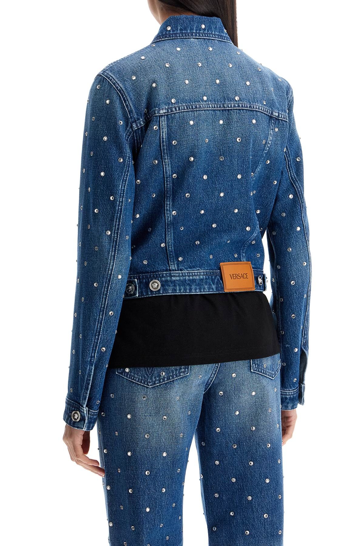 Versace 'starry sky denim jacket - 3