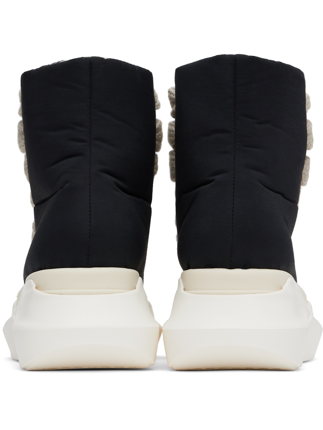 Black Porterville Jumbo Laced Abstract Sneakers - 2