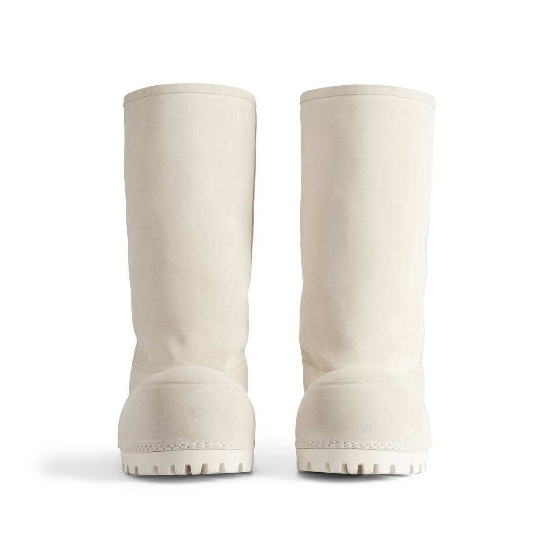 Women's Alaska Fur High Boot in White - 3