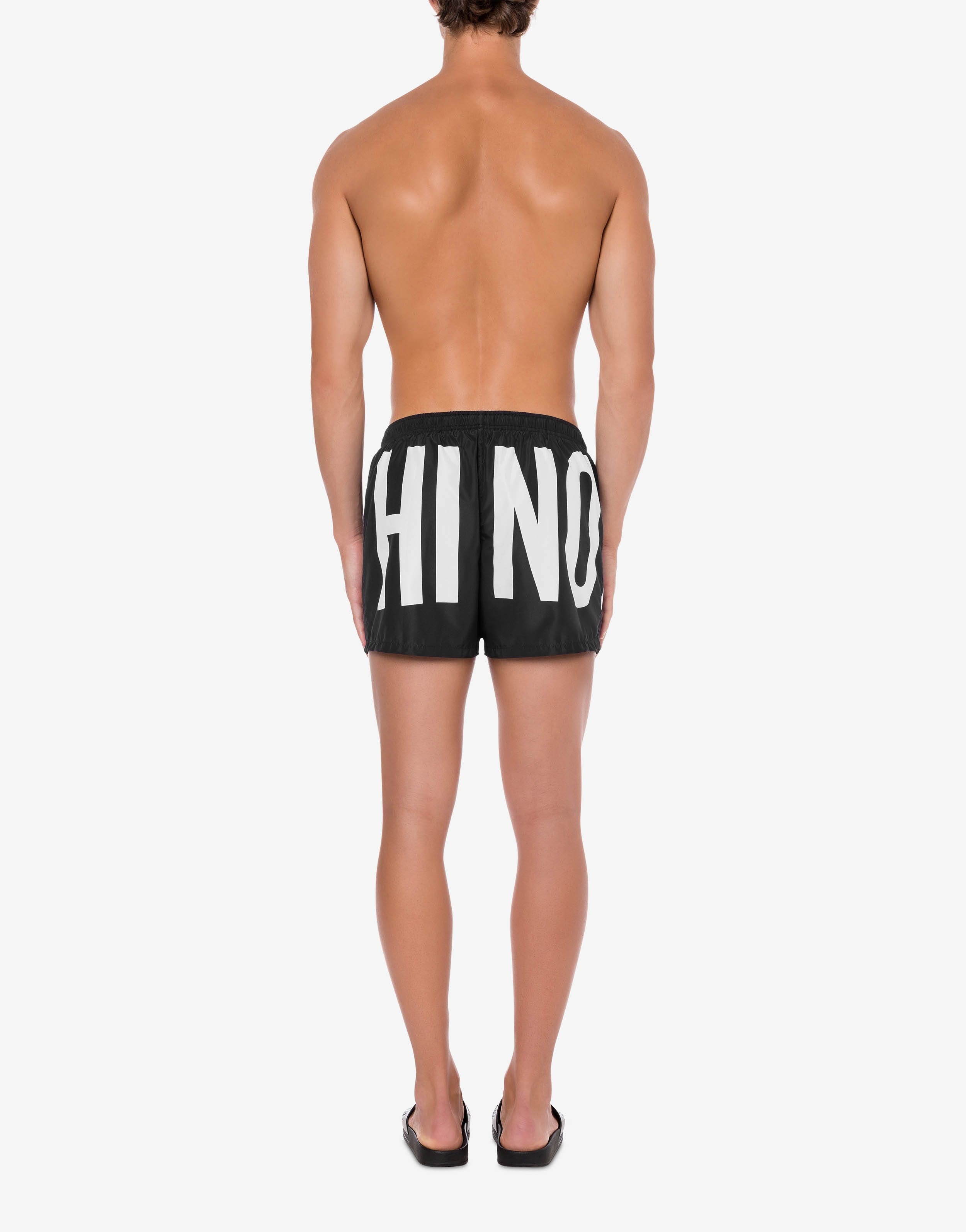 MAXI LOGO NYLON SWIM TRUNKS - 3