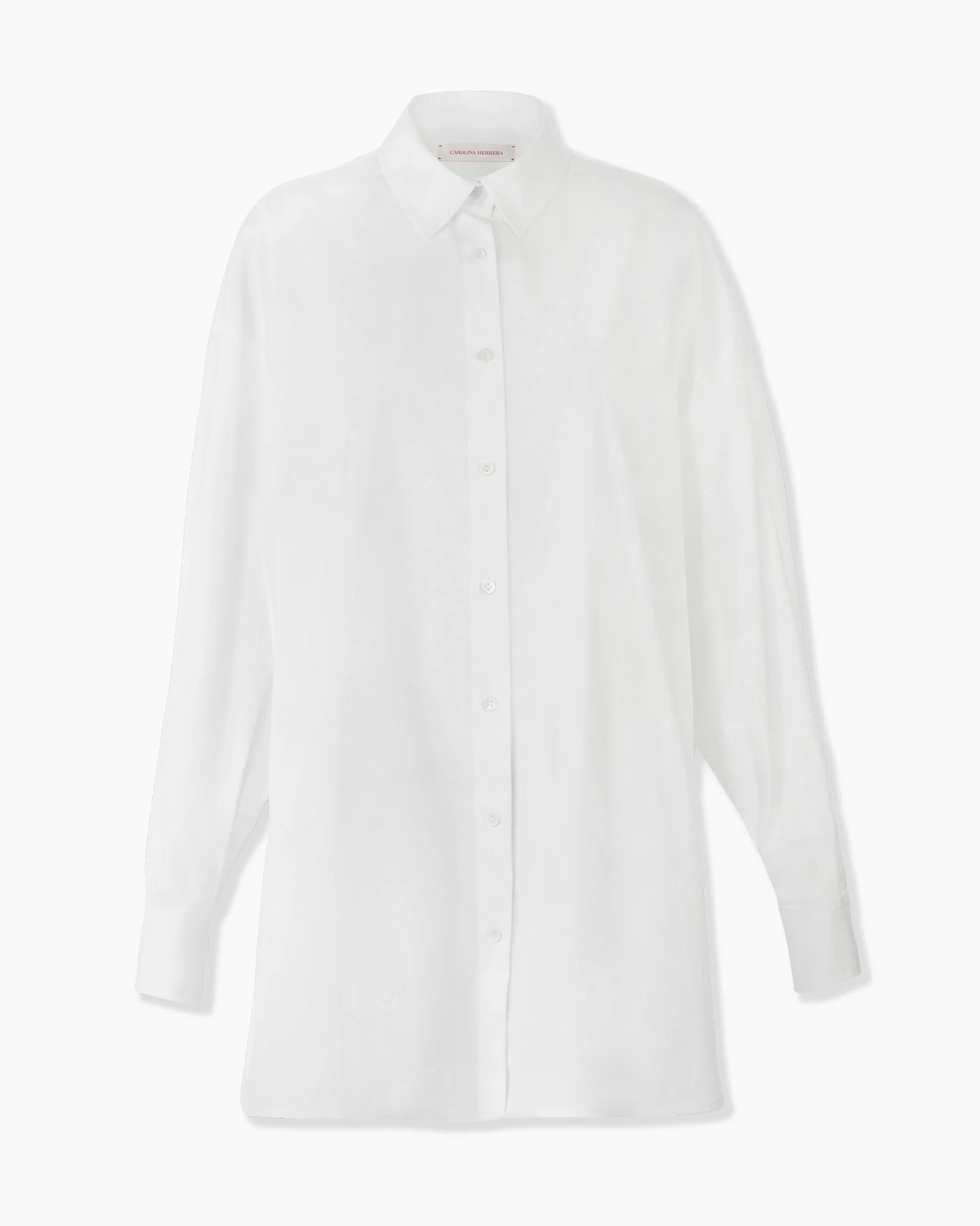 Oversized Tie-Front Shirt - 1