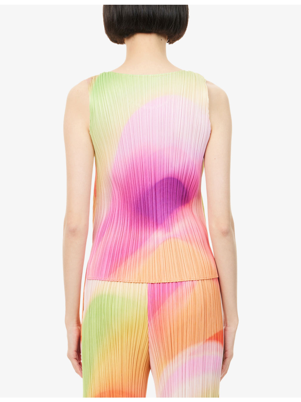 Groove Sleeveless Knitted Top - 4