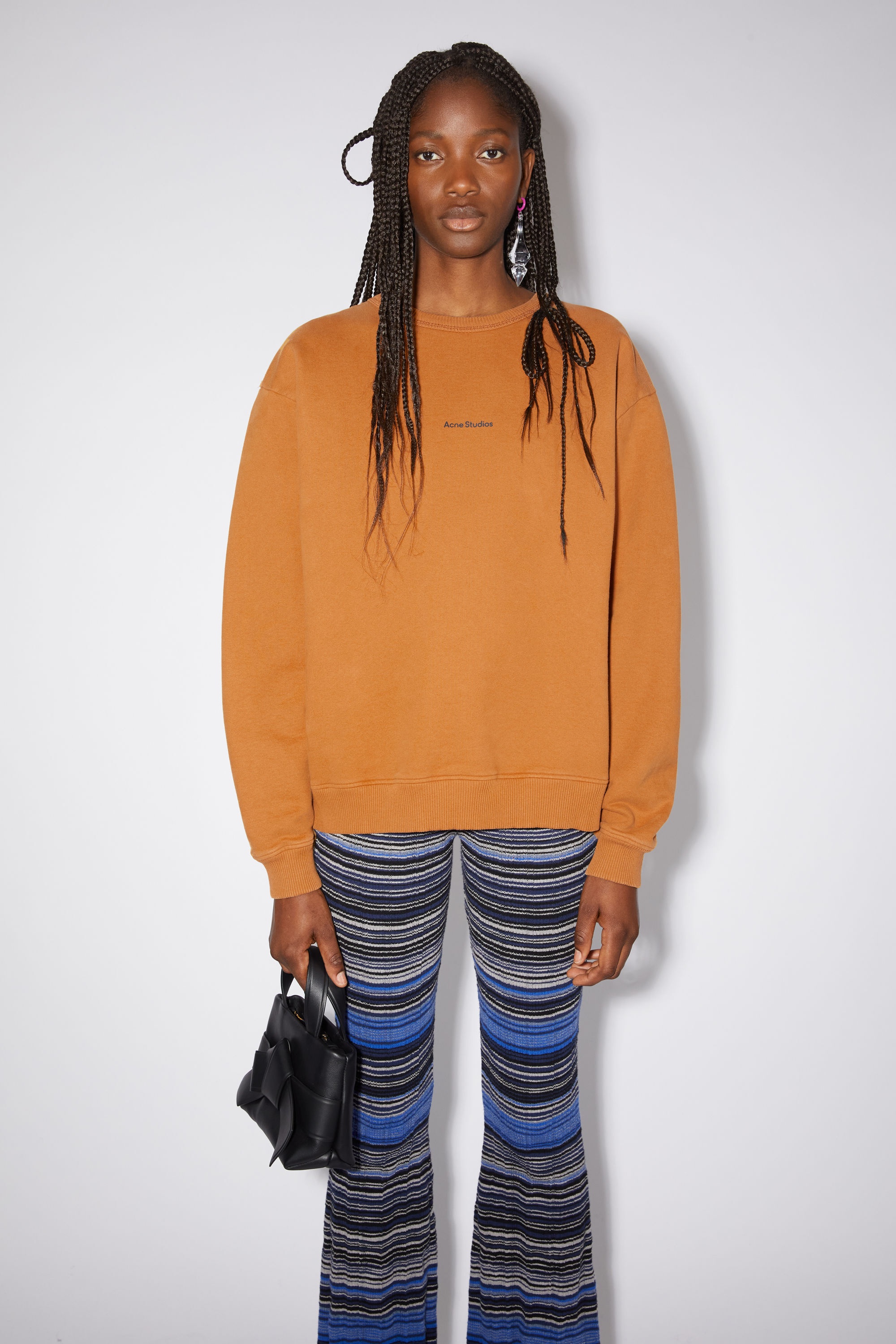 Stamp logo sweatshirt - Burnt orange - 2