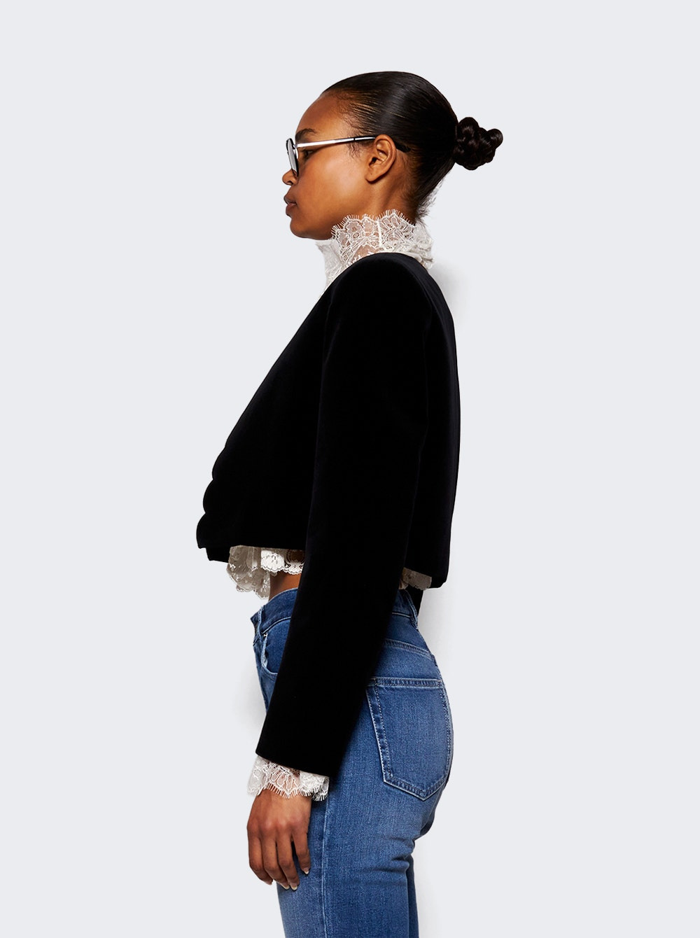 Scalloped Jacket Black - 3
