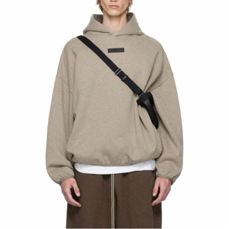 Fear of God Essentials Hoodie 'Heather Grey' 192SU242051F - 5