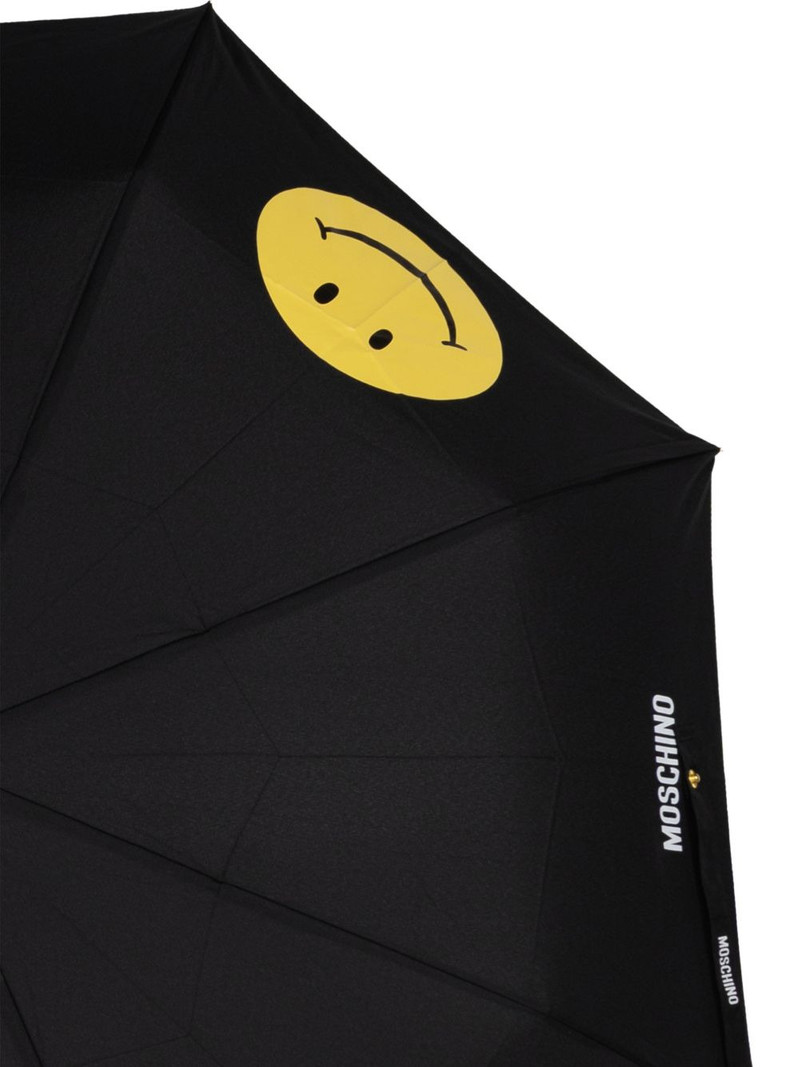 smiley face-print umbrella 4