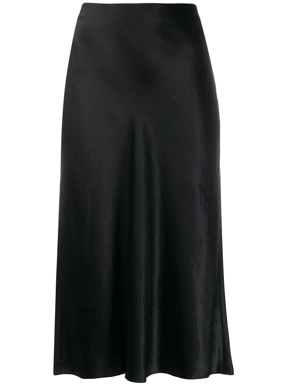 high-waisted midi skirt - 1