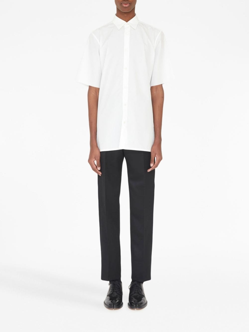 short-sleeved button-up shirt - 2