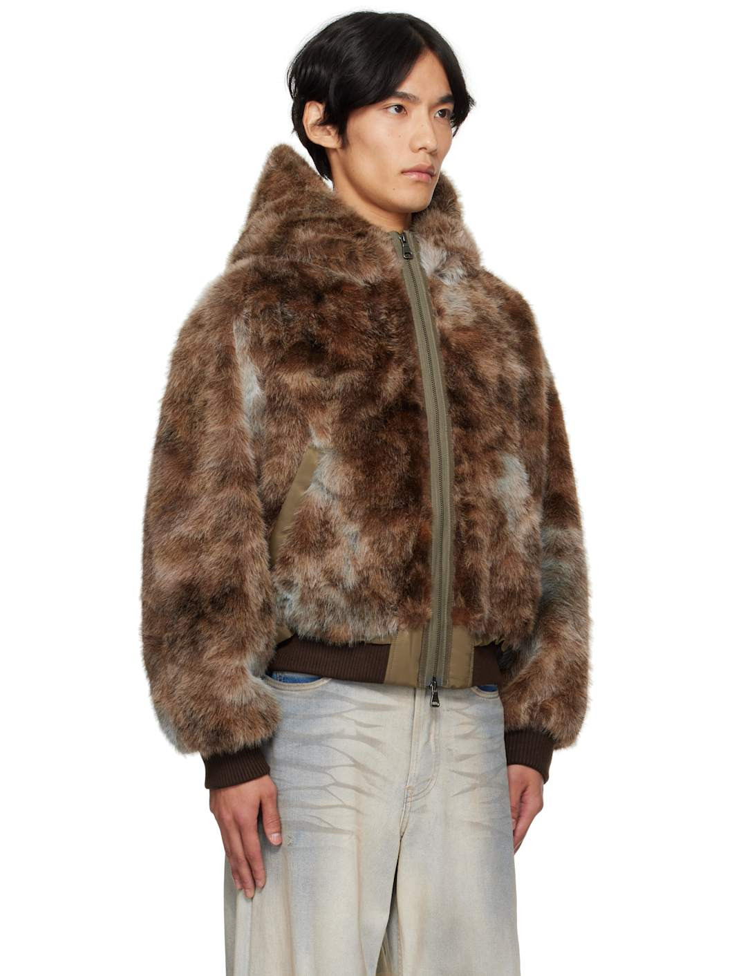 Brown Vanessa Faux-Fur Jacket - 2