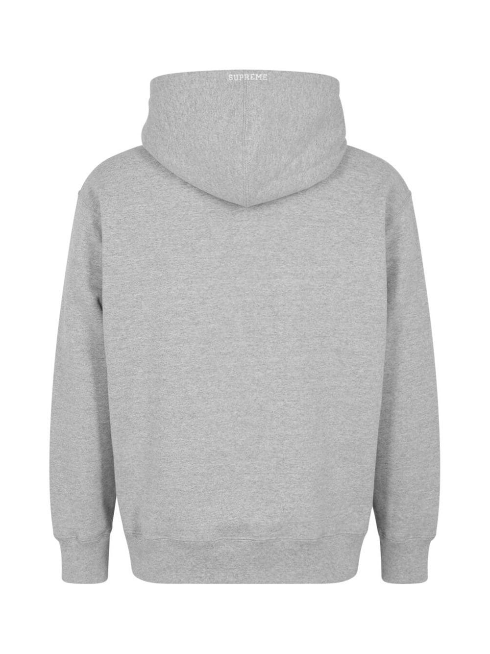 S logo drawstring hoodie - 3