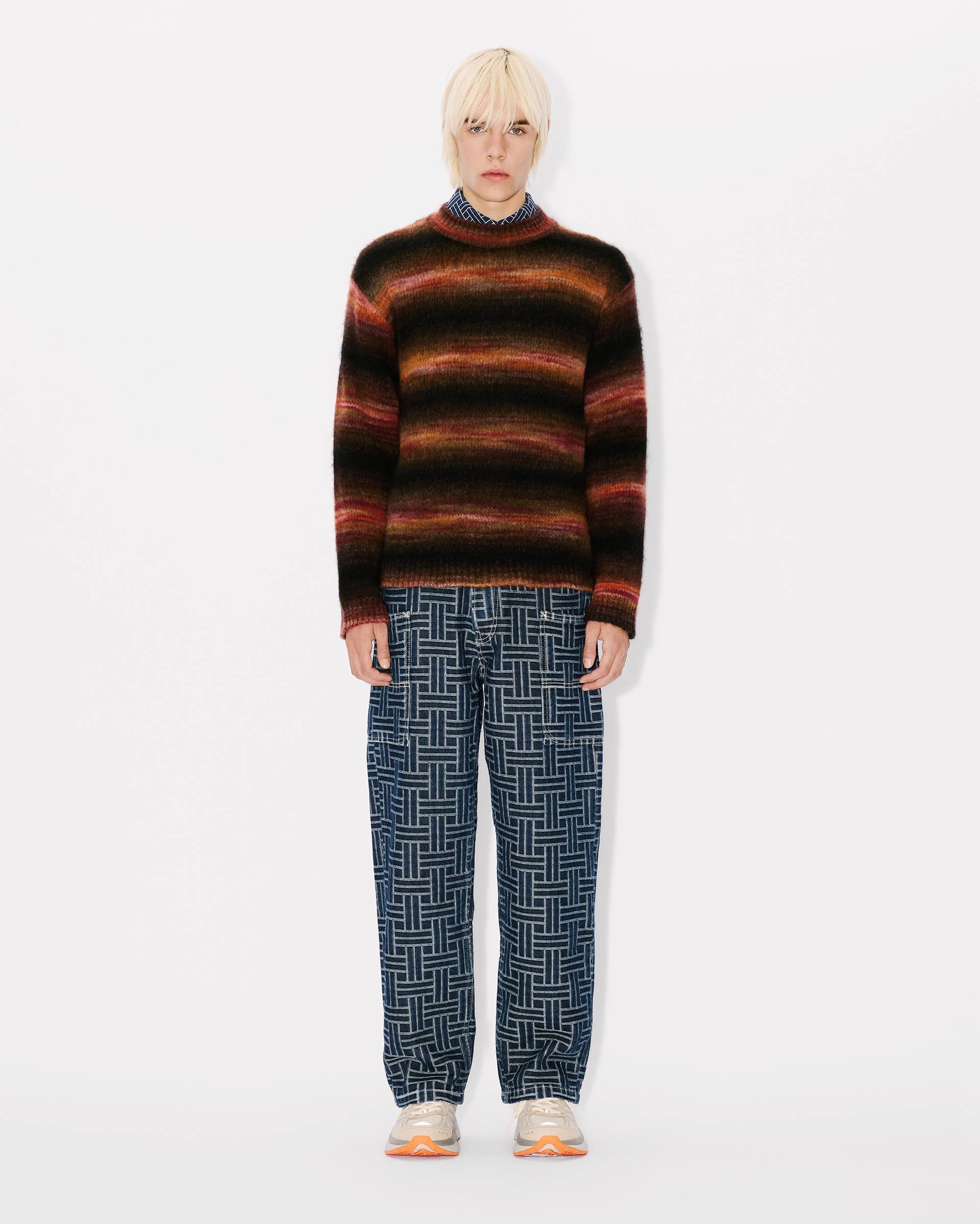 Embroidered stripes jumper - 5