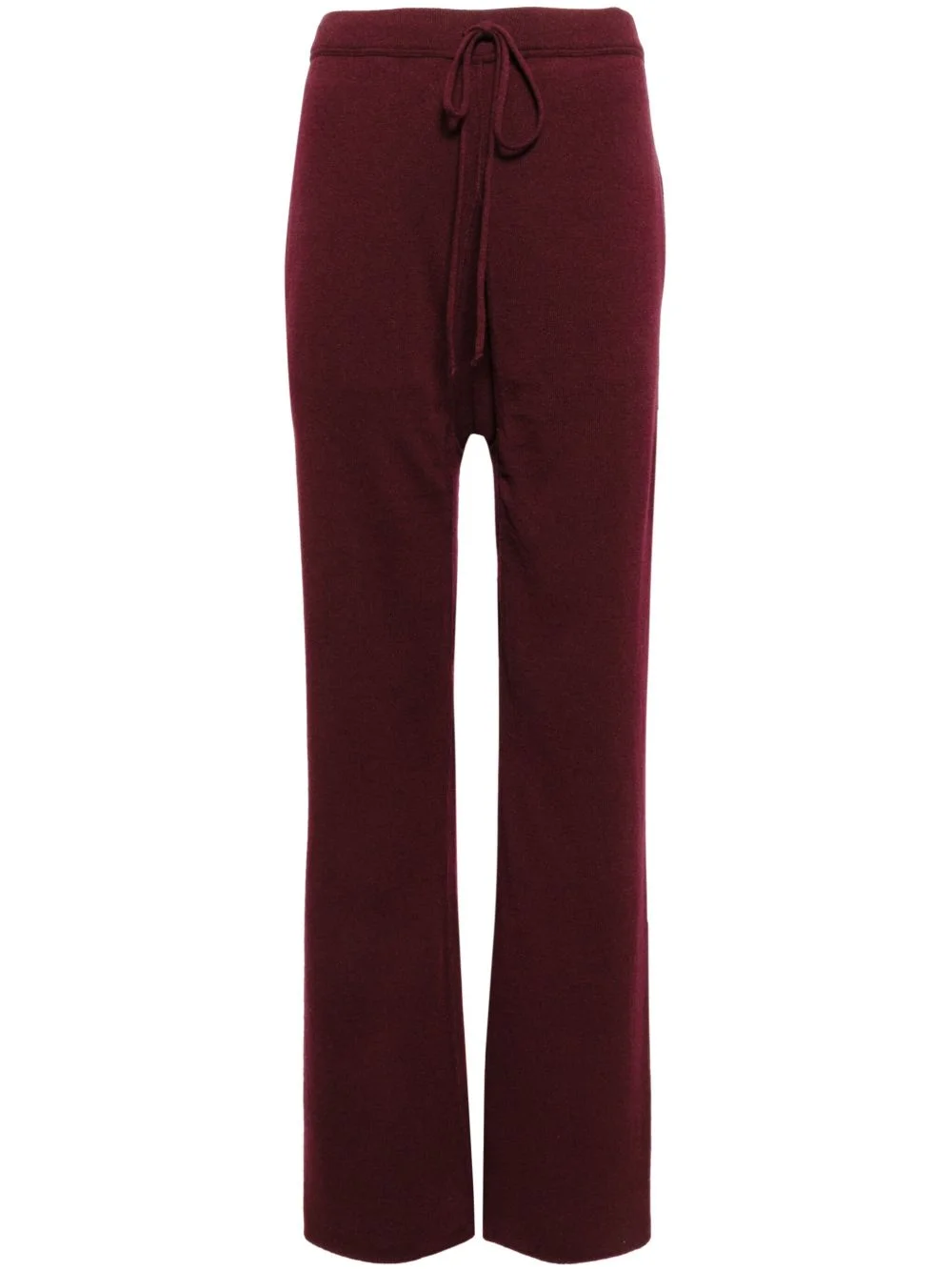 wool-blend flared trousers - 1