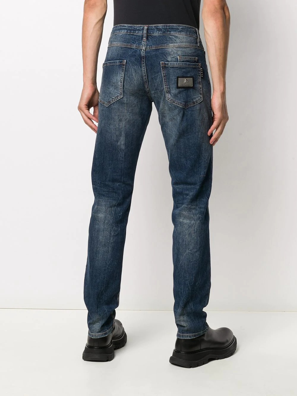 Supreme mid-rise straight jeans - 4