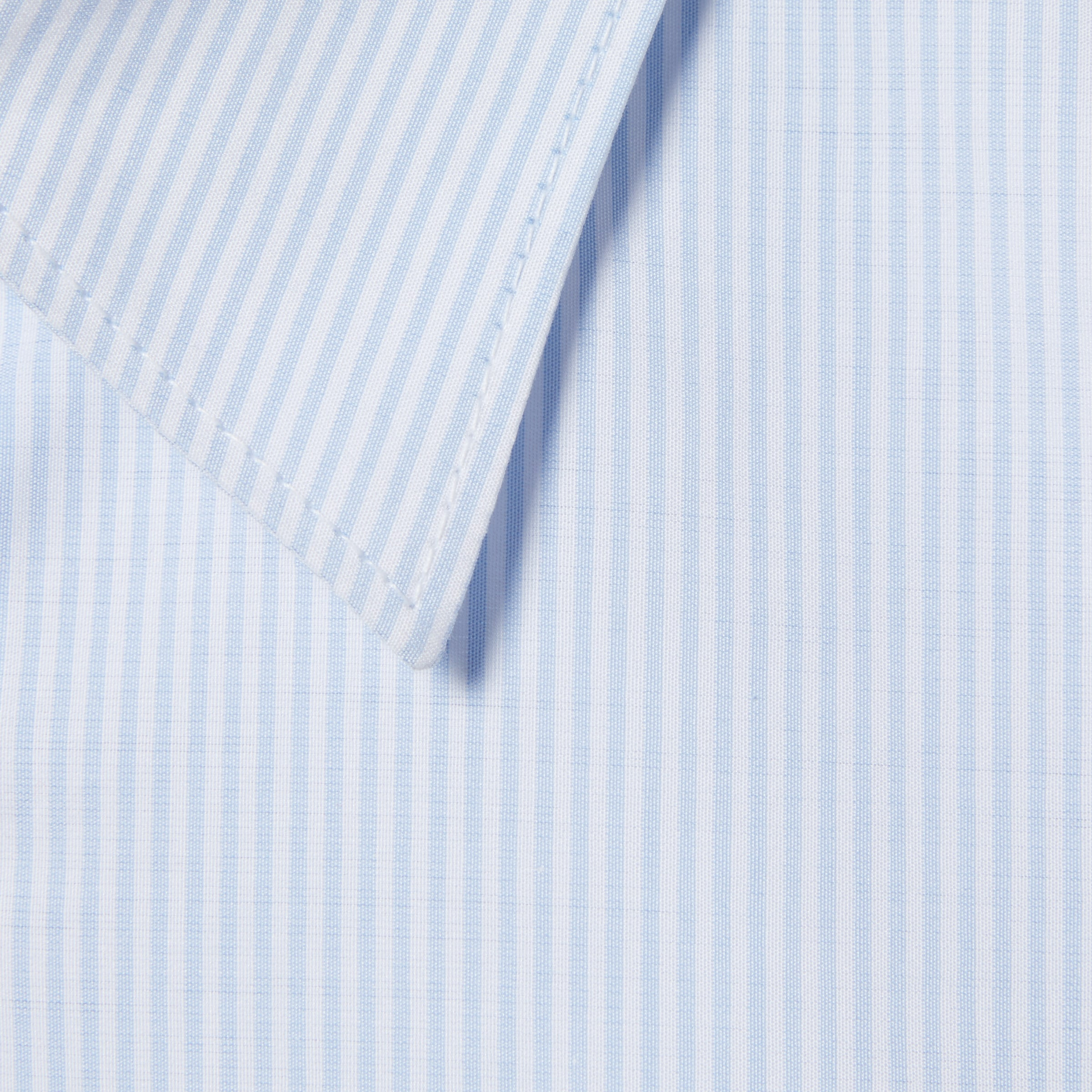 Striped cotton poplin shirt - 7