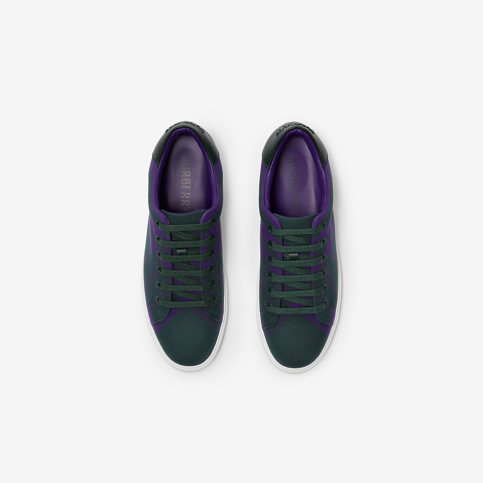 Check Cotton Sneakers - 5