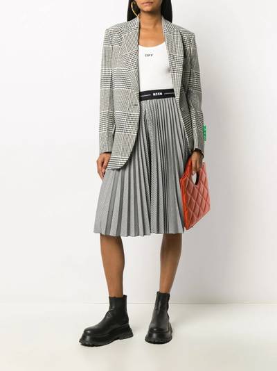 Off-White Tomboy Prince of Wales blazer outlook