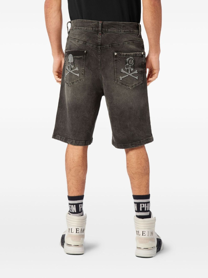 Formentera Skulls denim shorts 4