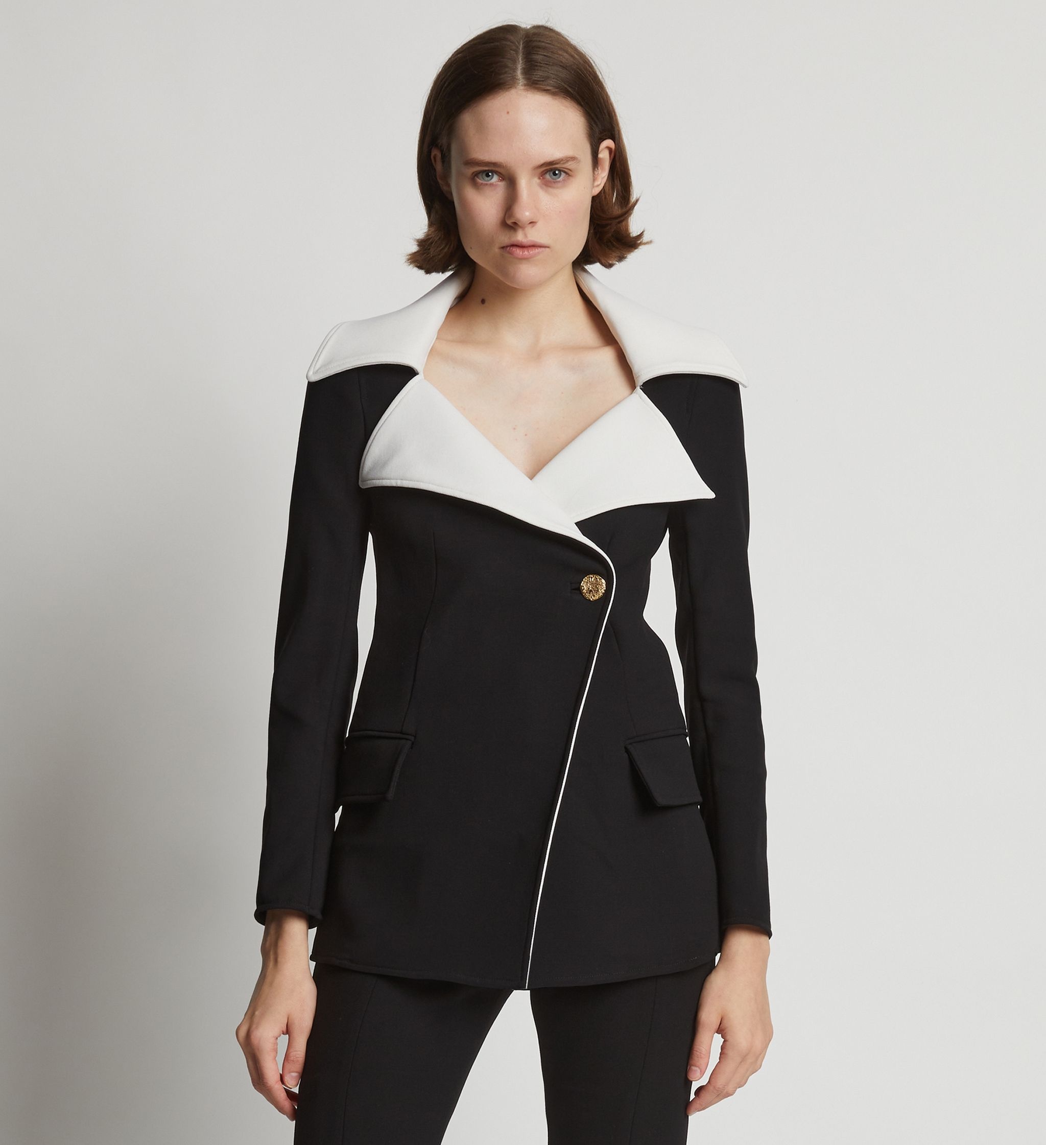 Wool Bi-Stretch Suiting Blazer - 2