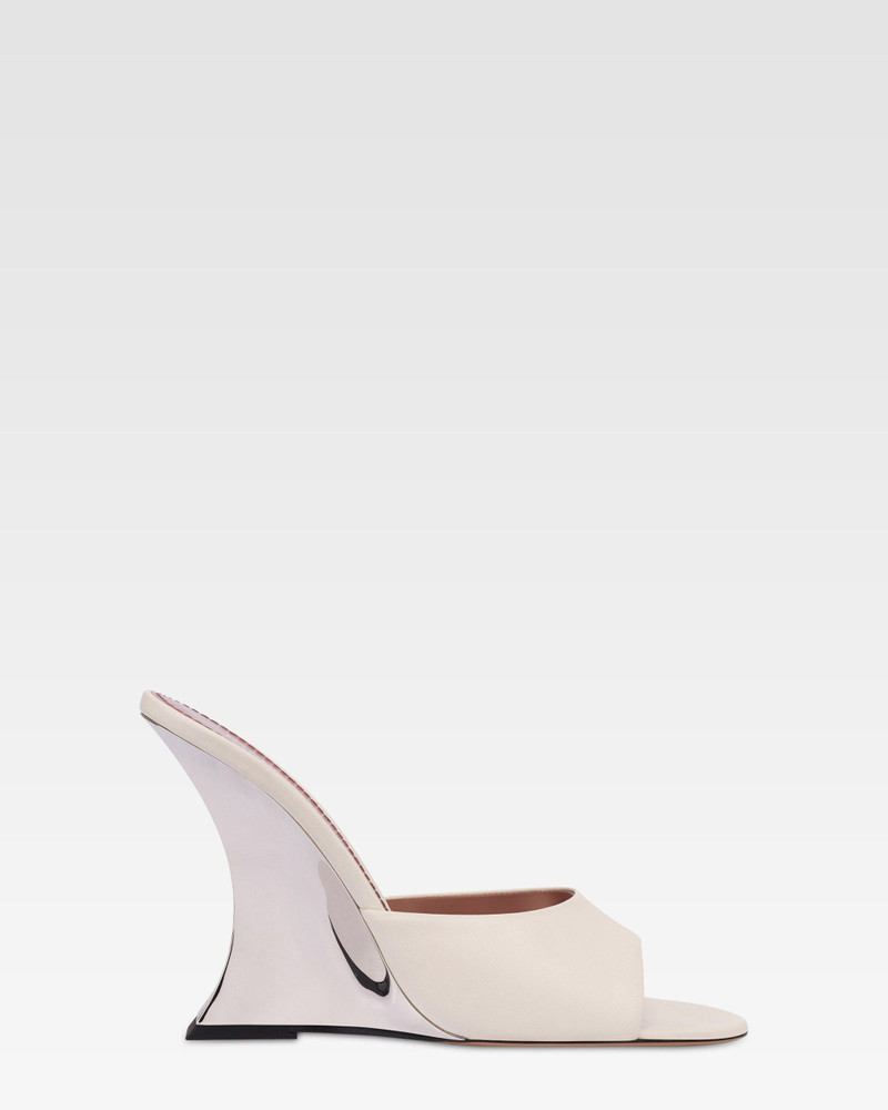 Nappa leather mule 1