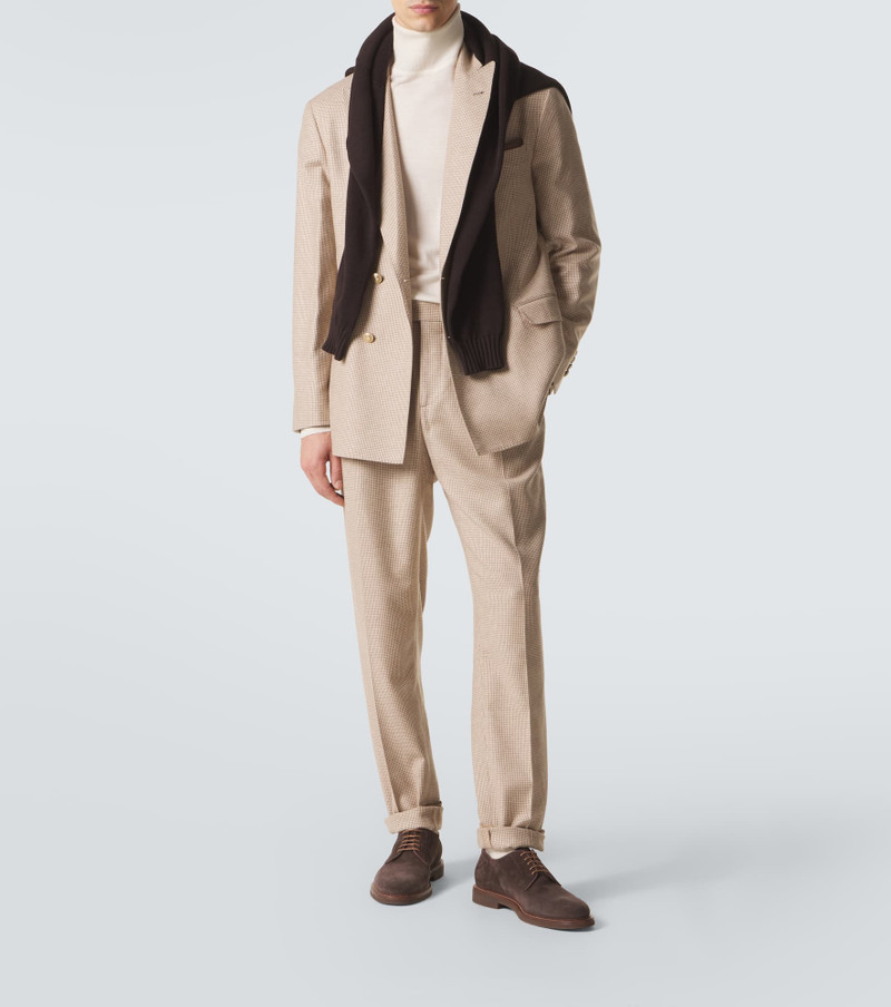 Brunello Cucinelli Suede Derby shoes outlook