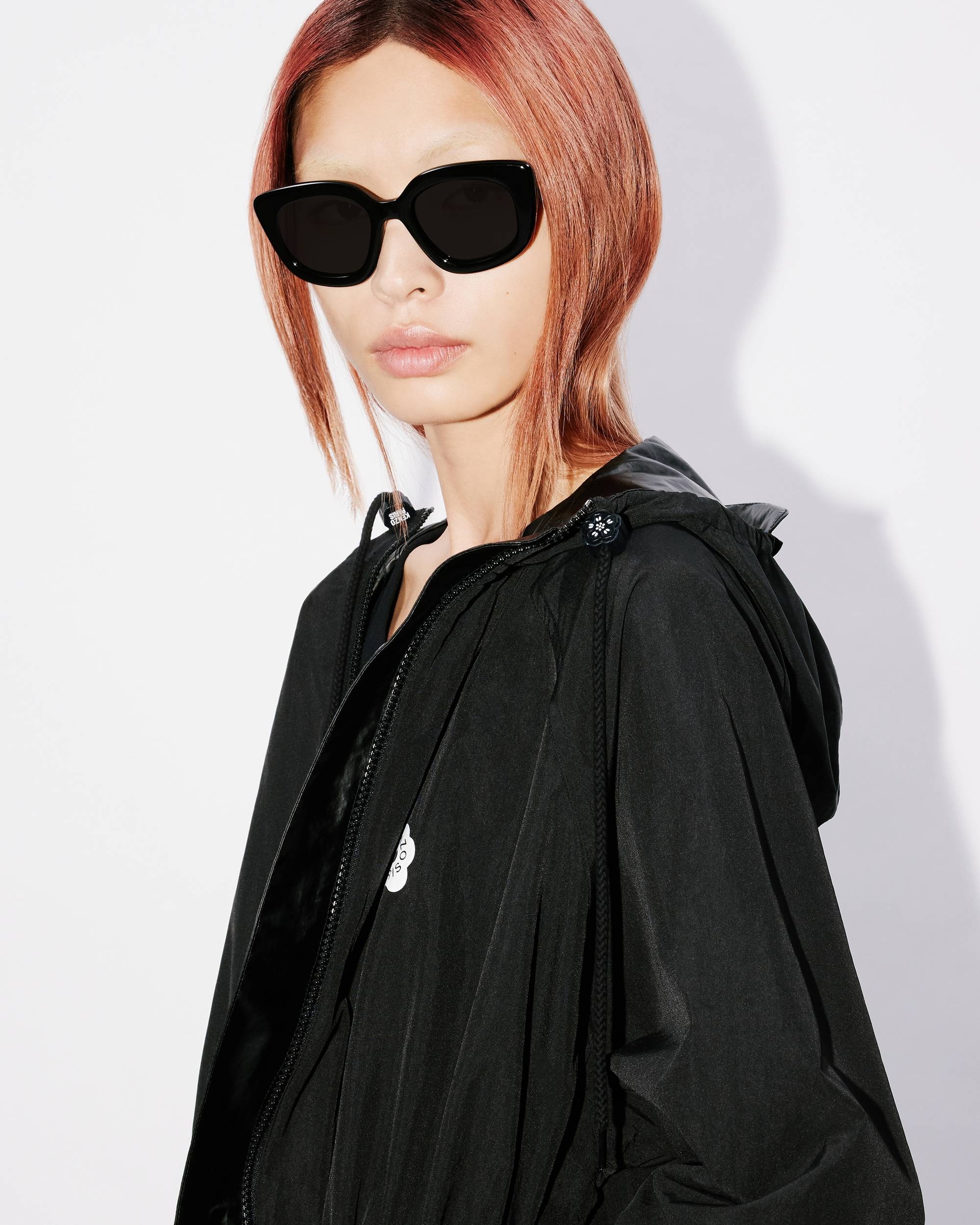 'Boke Flower 2.0' long windbreaker - 8