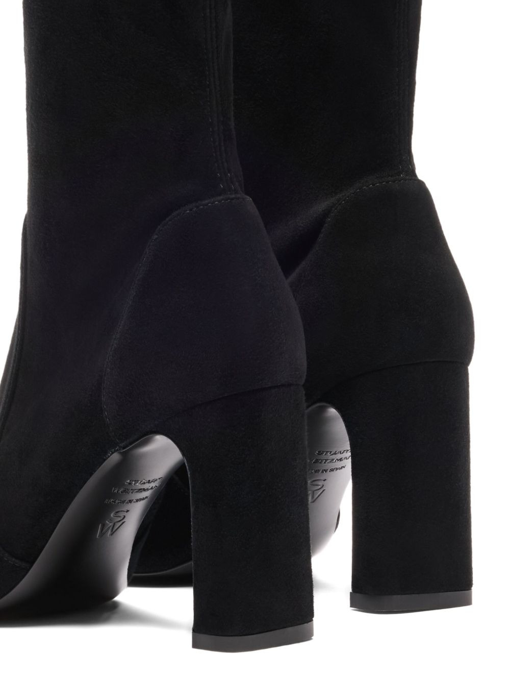 85mm block-heel ankle boots - 3