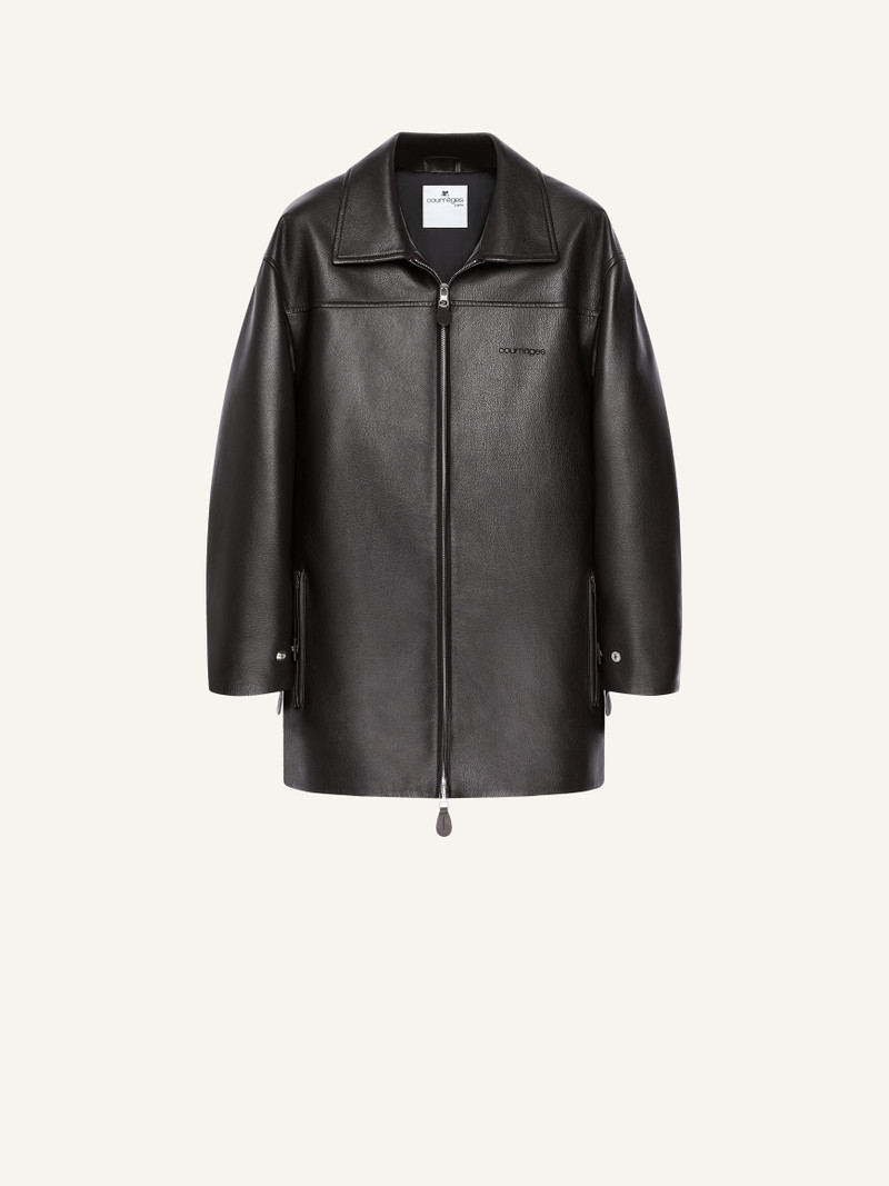 OVERSIZED LEATHER JACKET 1