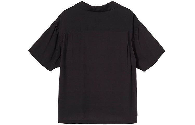 Men's Stussy Harumi Printing V neck Black 1110146 - 2