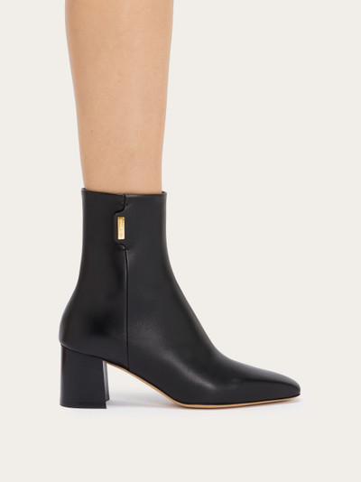 FERRAGAMO Ankle boot with golden tab outlook