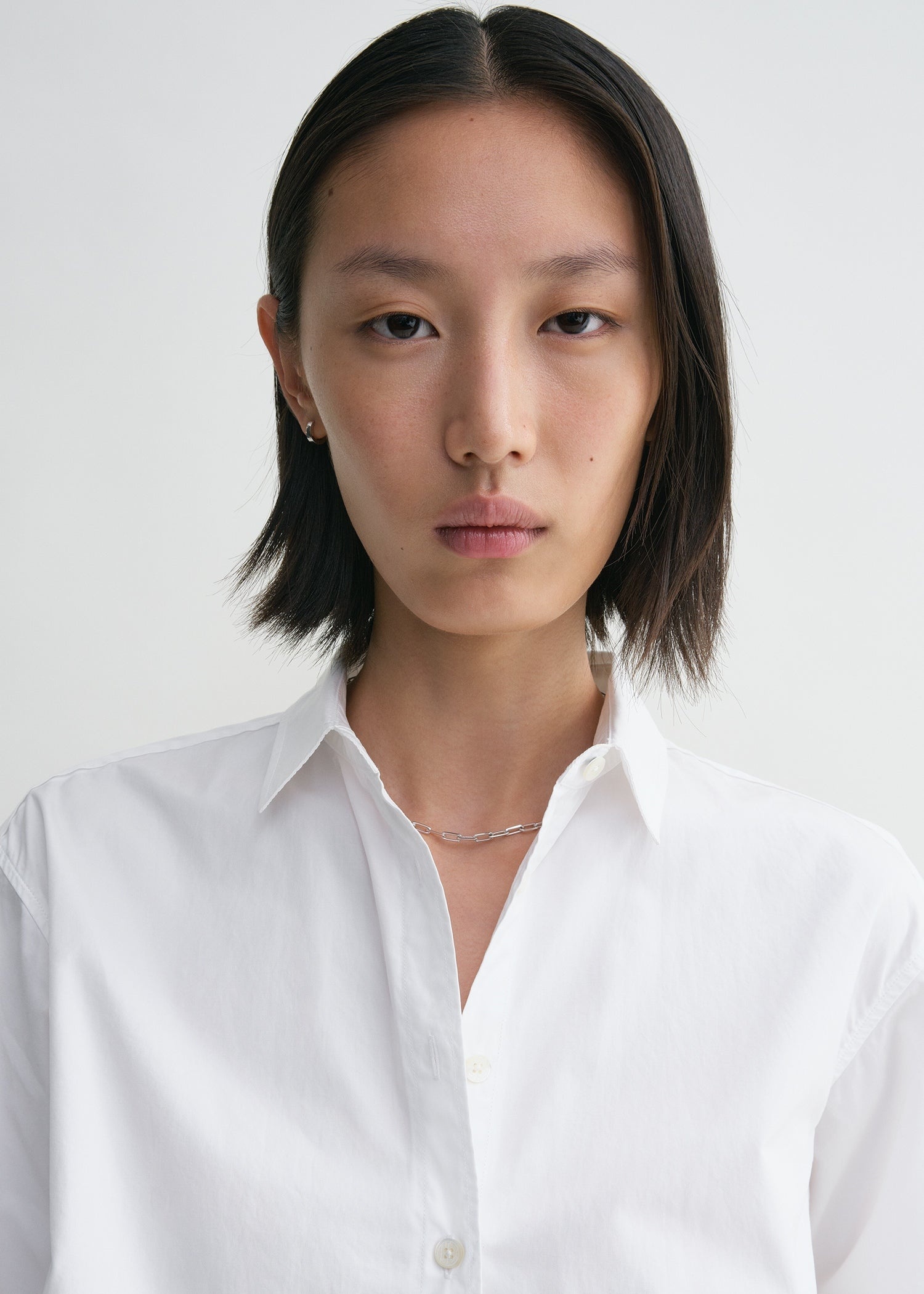 Signature cotton shirt white - 6