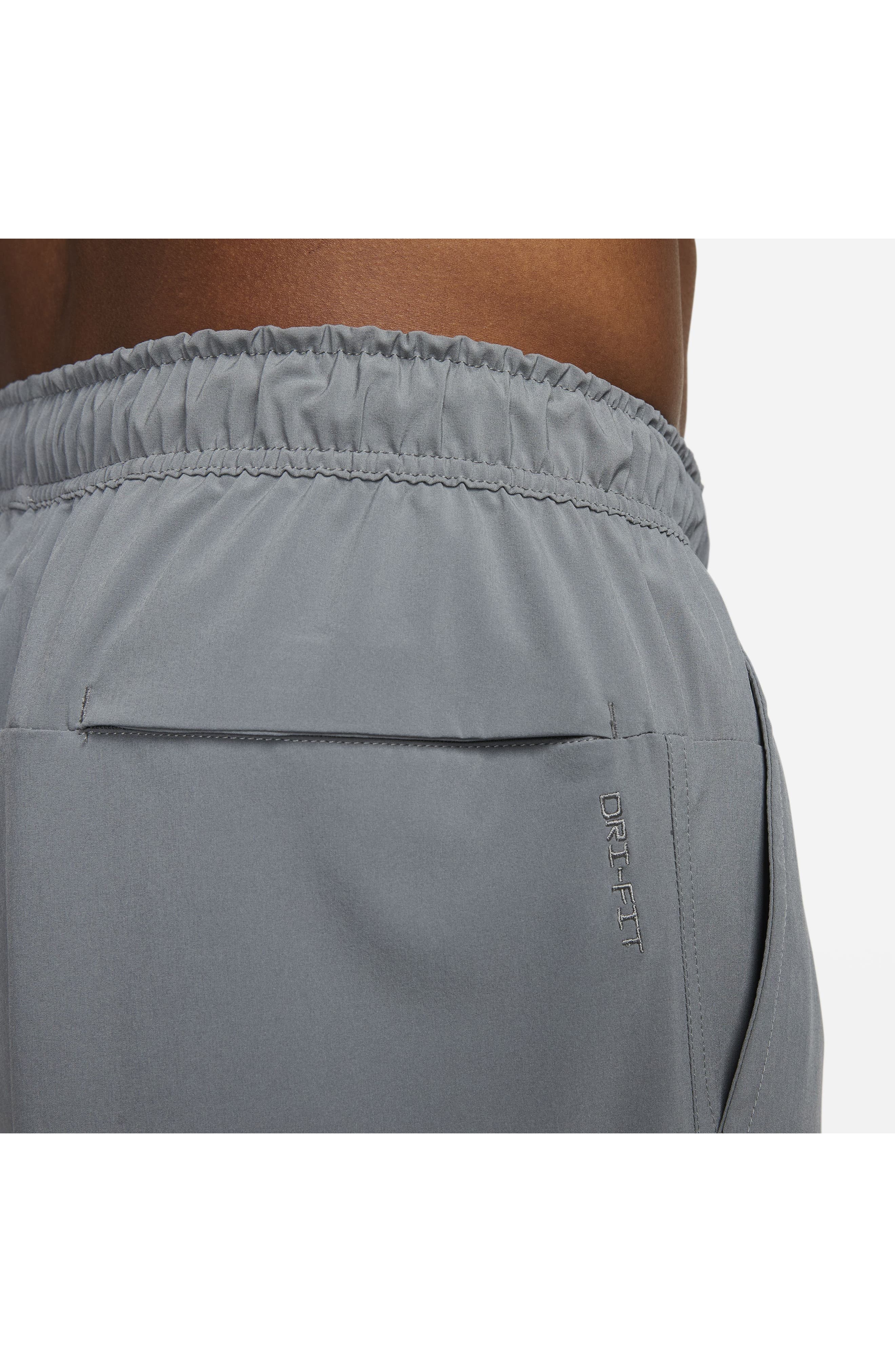 Nike Dri-Fit Unlimited 5-Inch Athletic Shorts in 084 Smoke Grey/black at Nordstrom - 4