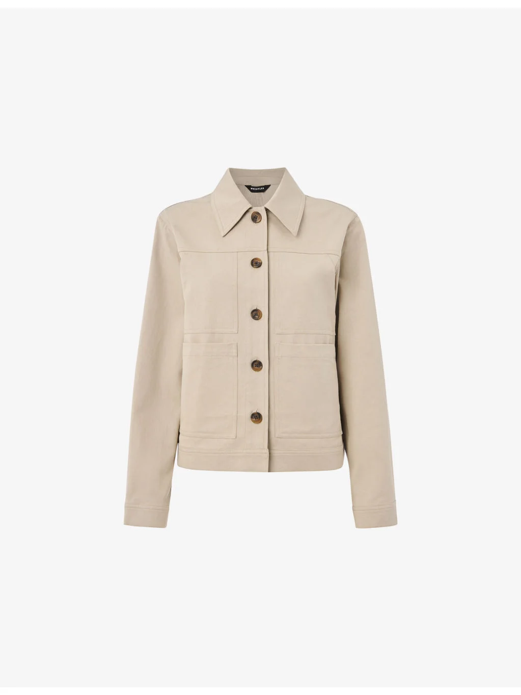 Mia Four-Pocket Cotton-Blend Jacket - 1