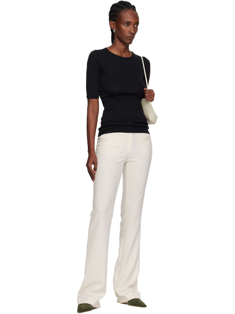 FLORE FLORE Black Anna T-shirt outlook